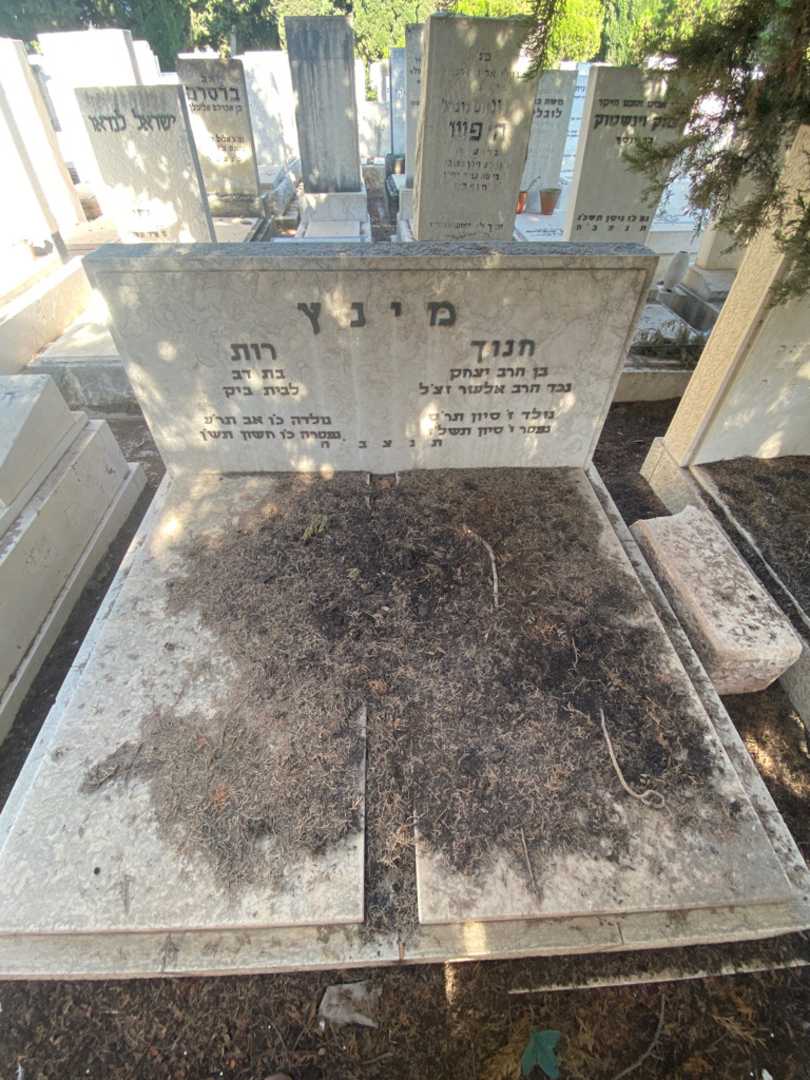 קברו של חנוך מינץ. תמונה 2