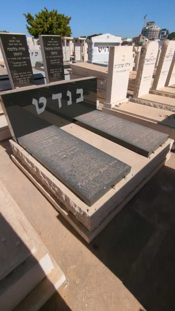 קברו של חנה בנדט. תמונה 1