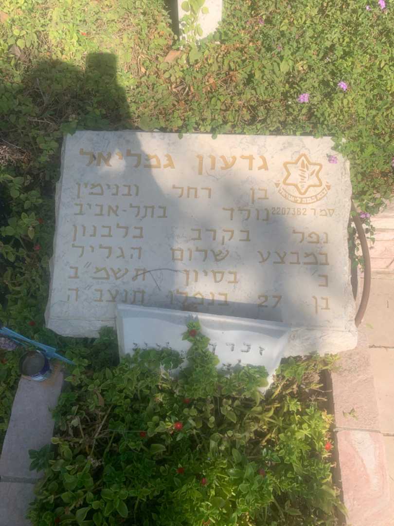 קברו של גדעון גמליאל. תמונה 2