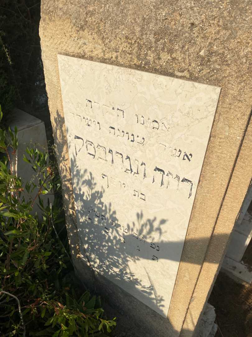 קברו של רוזה ונגרובסקי. תמונה 2