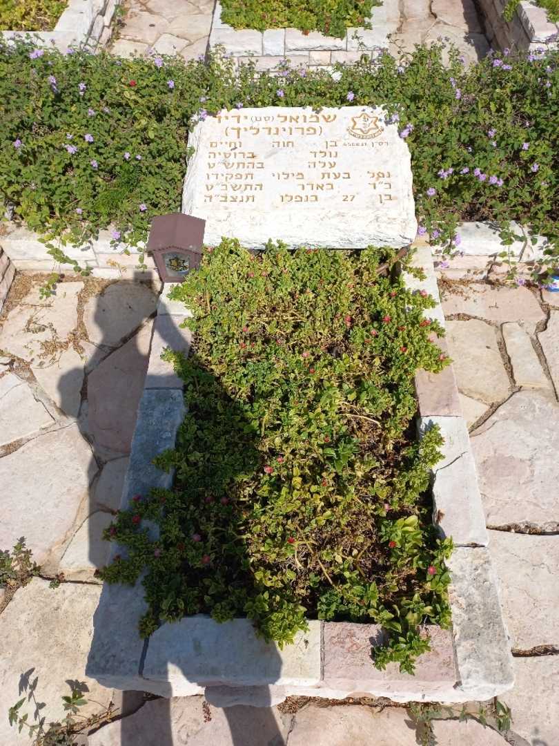 קברו של שמואל "סנו" ידיד (פרוינדליך)