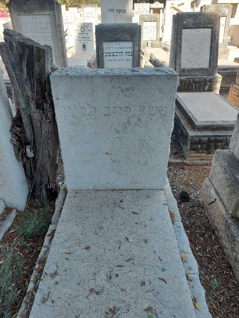 קברו של משה לייב קליין