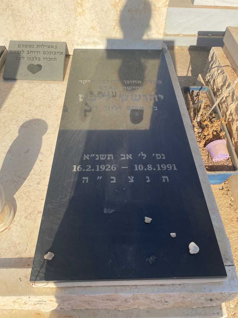 קברו של יהשוע ליכט. תמונה 2
