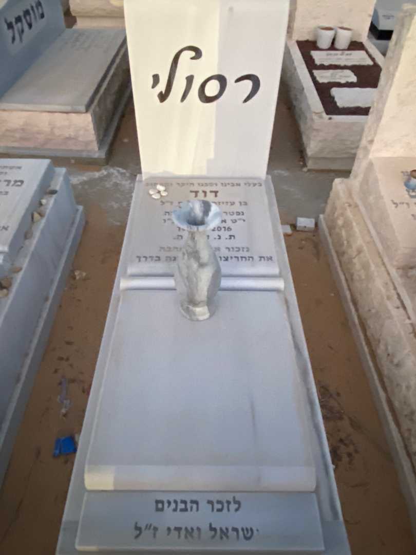 קברו של דוד רסולי. תמונה 1