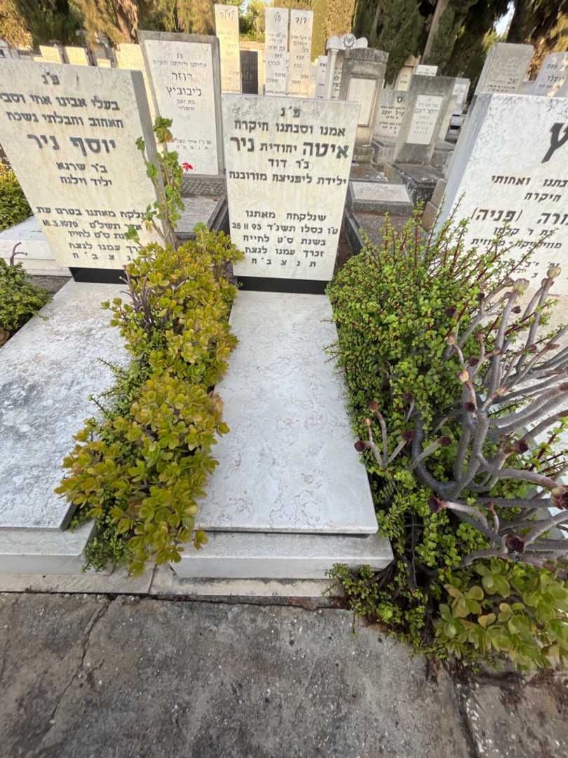 קברו של איטה "יהודית" ניר. תמונה 2
