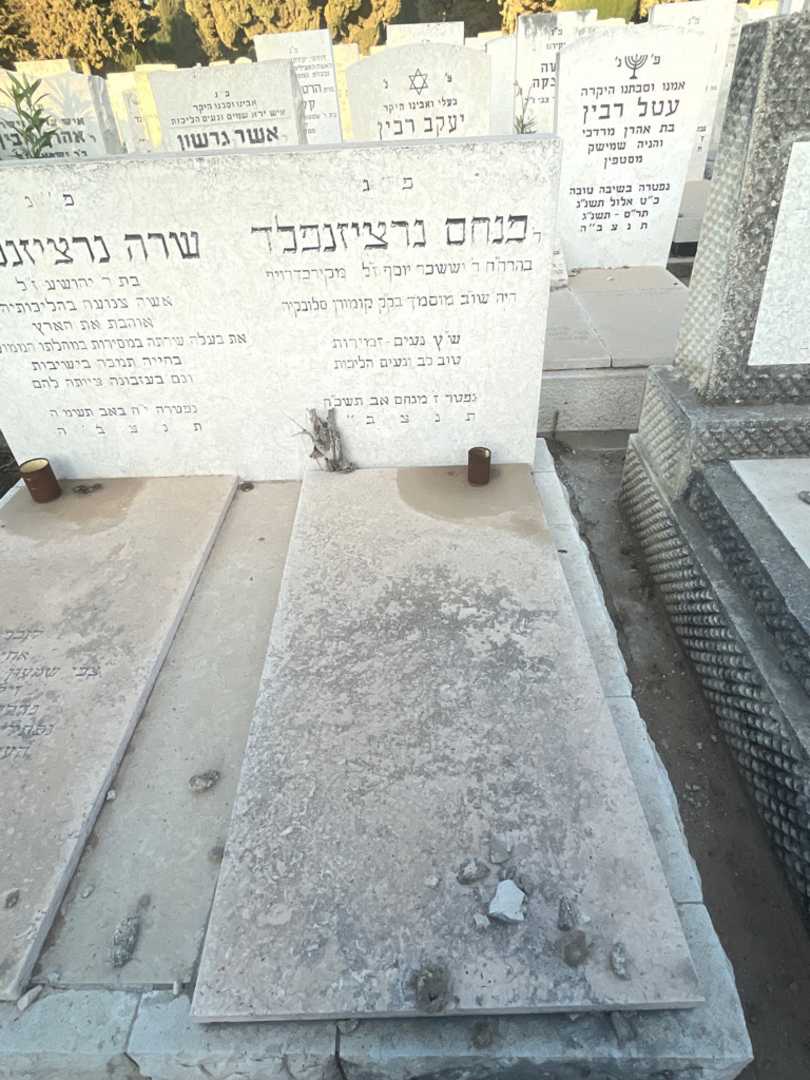 קברו של פנחס נרציזנפלד. תמונה 2