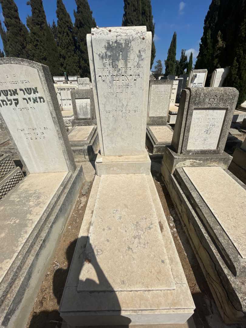 קברו של ישראל צבי וינר