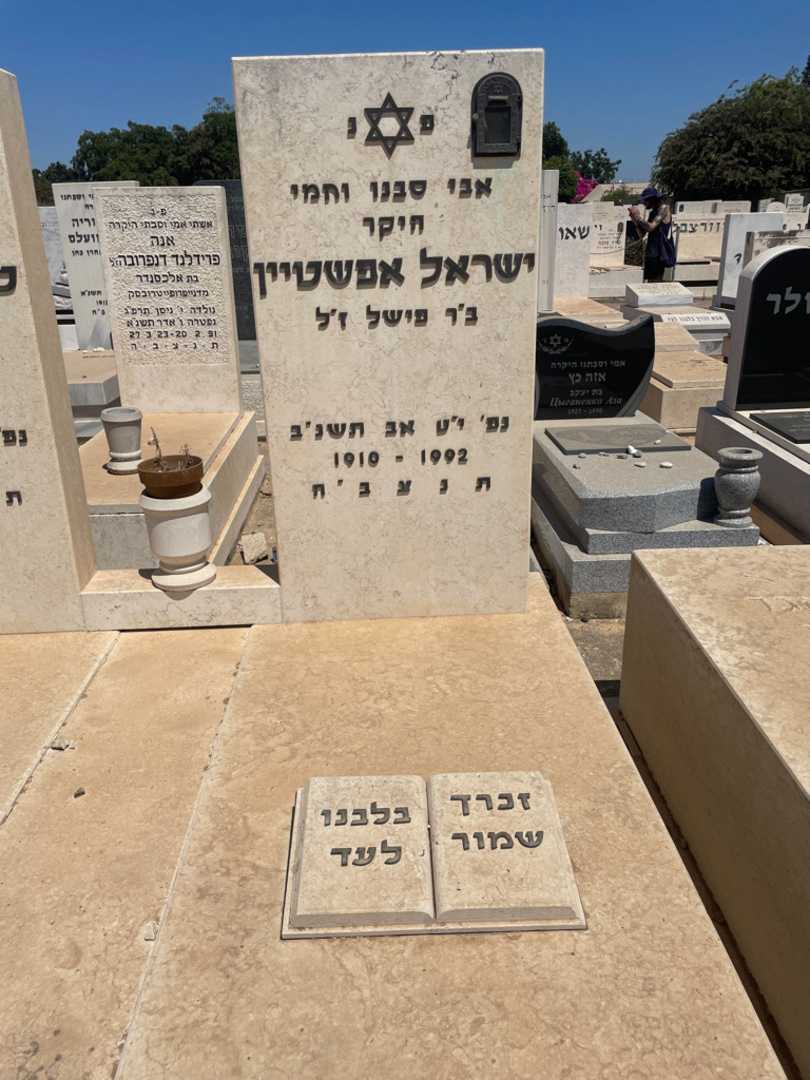 קברו של ישראל אפשטיין. תמונה 2