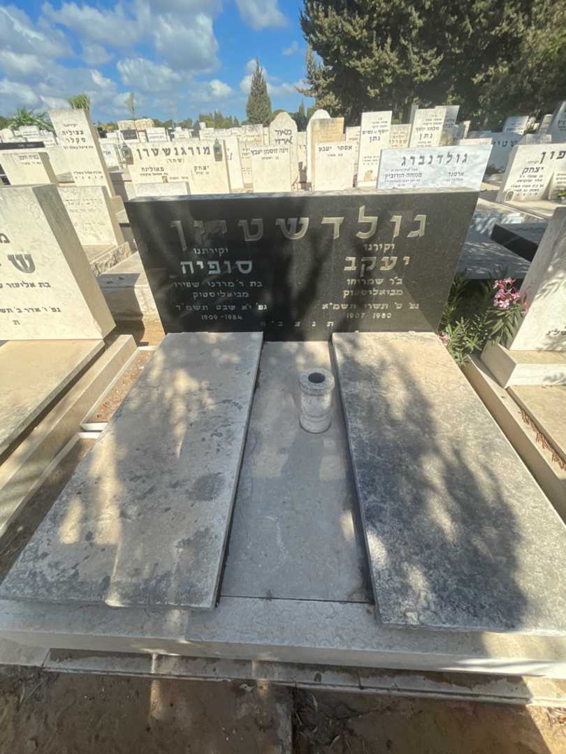 קברו של יעקב גולדשטיין. תמונה 1