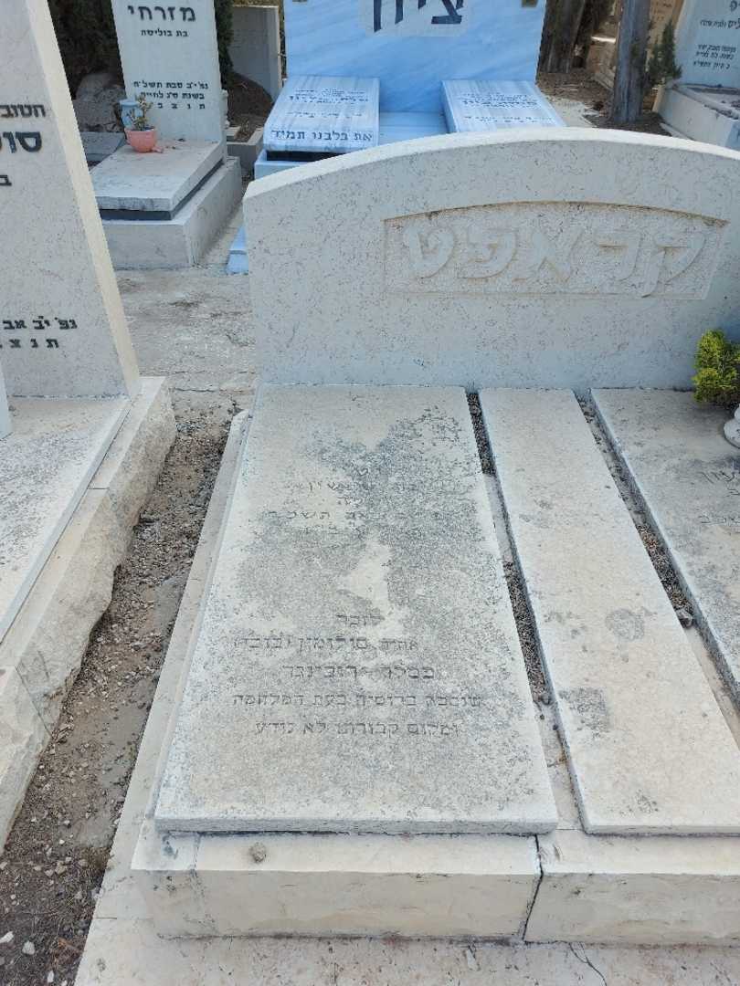 קברו של סולומון "בובי" פסלר-רובינגר. תמונה 2