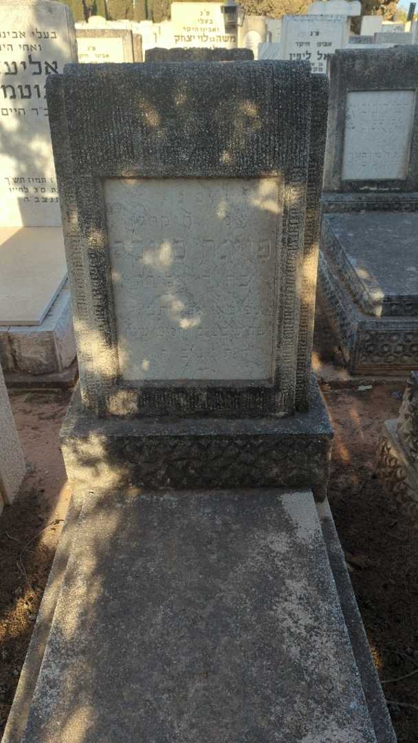 קברו של פייגה סויקר