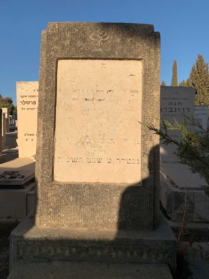 קברו של חנה פינקלשטין. תמונה 2