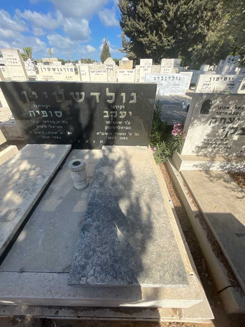 קברו של יעקב גולדשטיין. תמונה 2