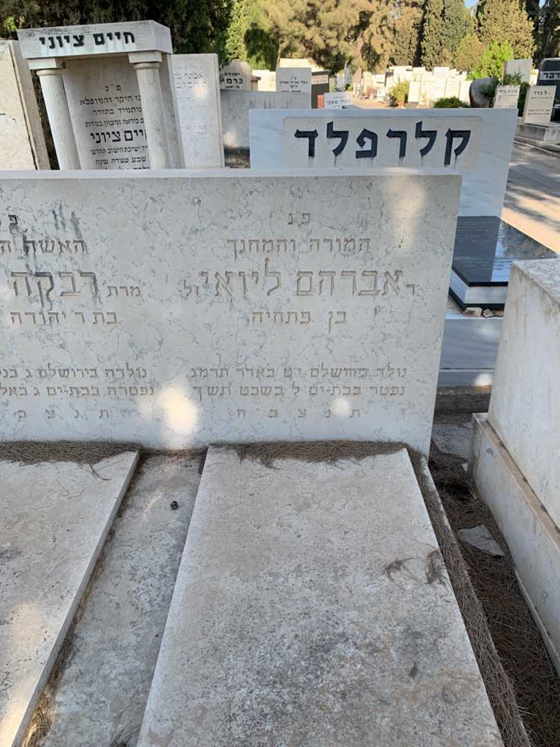 קברו של אברהם ליואי. תמונה 2