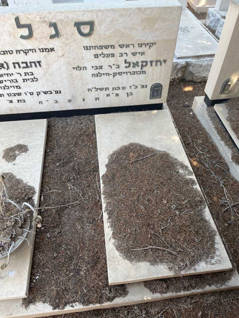 קברו של יחזקאל סגל. תמונה 2