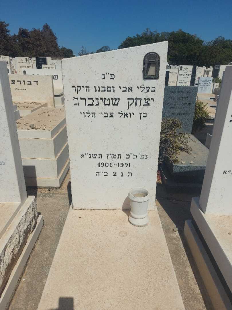 קברו של יצחק שטינברג