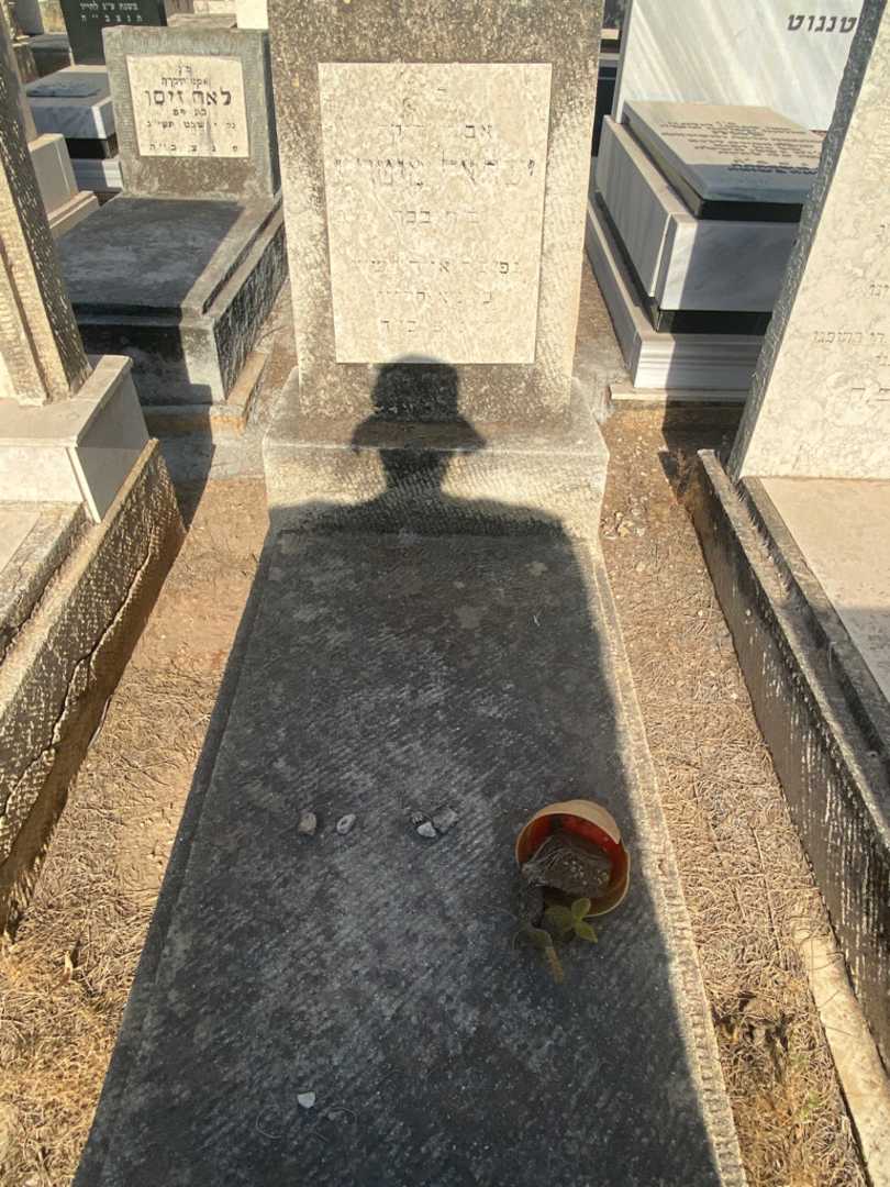 קברו של ישראל מיטרני. תמונה 1