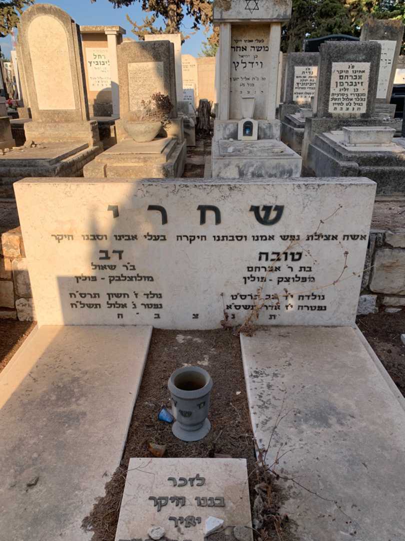 קברו של טובה שחרי. תמונה 1