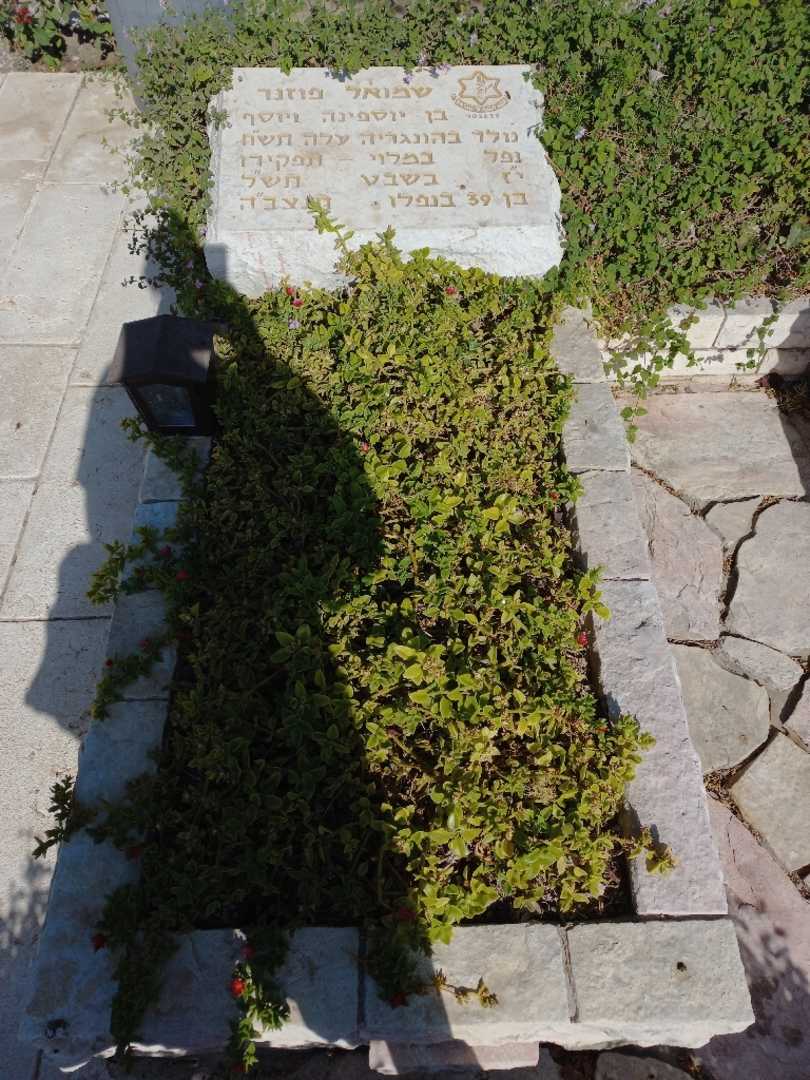 קברו של שמואל פוזנר