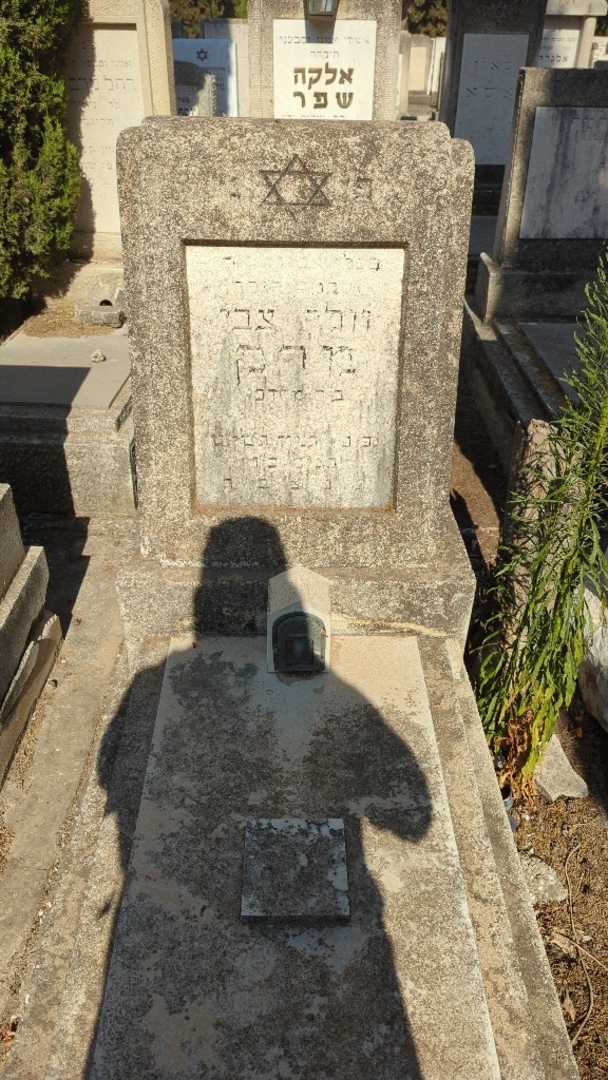 קברו של Unknown צבי מרק