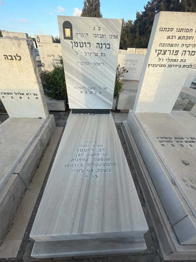 קברו של דב רוטמן