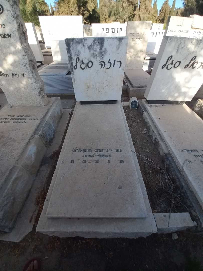 קברו של רוזה סגל. תמונה 1