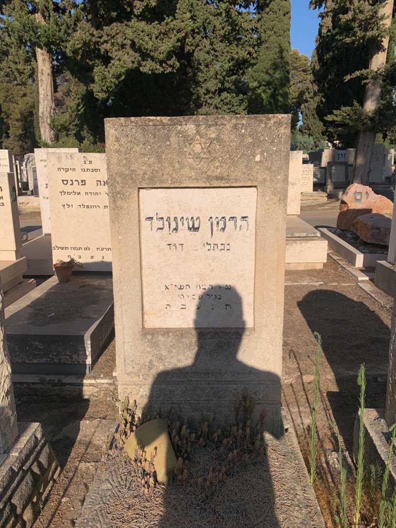 קברו של הרמן שינולד