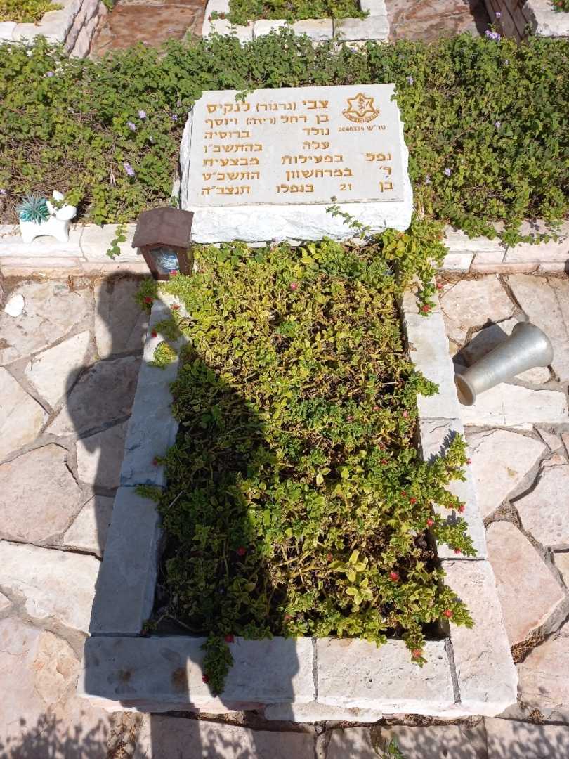 קברו של צבי "גרגור" לנקיס