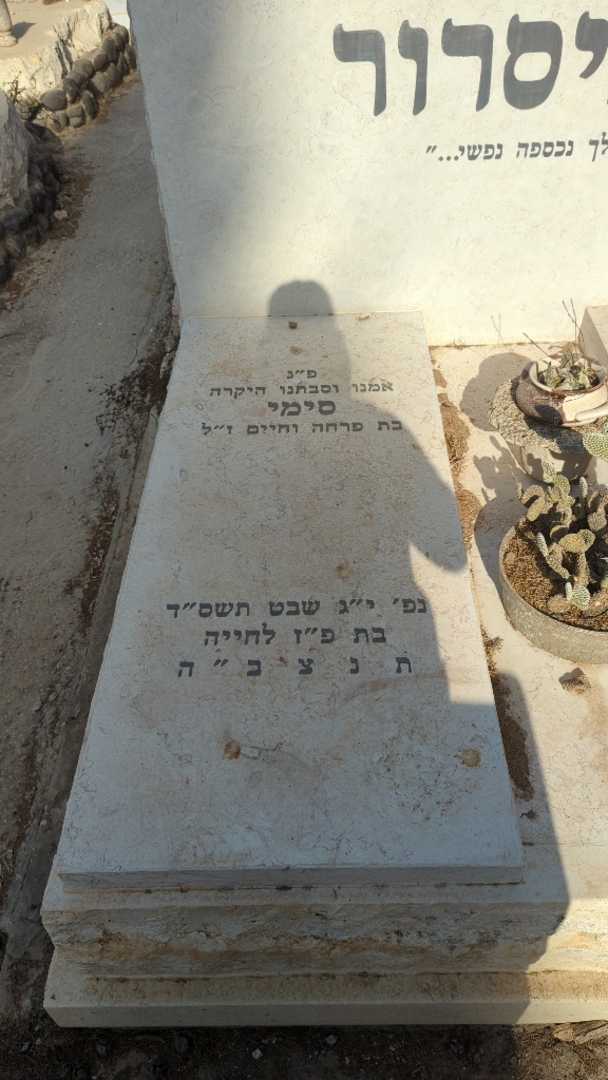 קברו של סימי אביסרור. תמונה 1