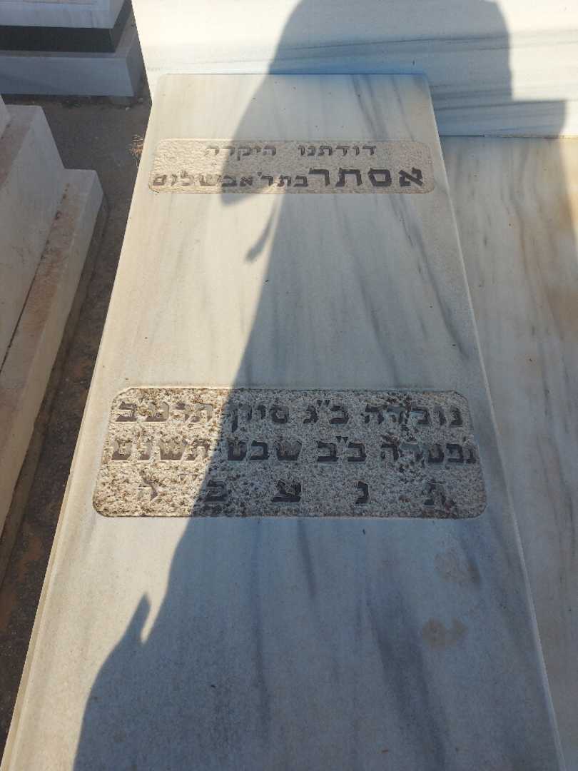 קברו של אסתר וינריב. תמונה 2