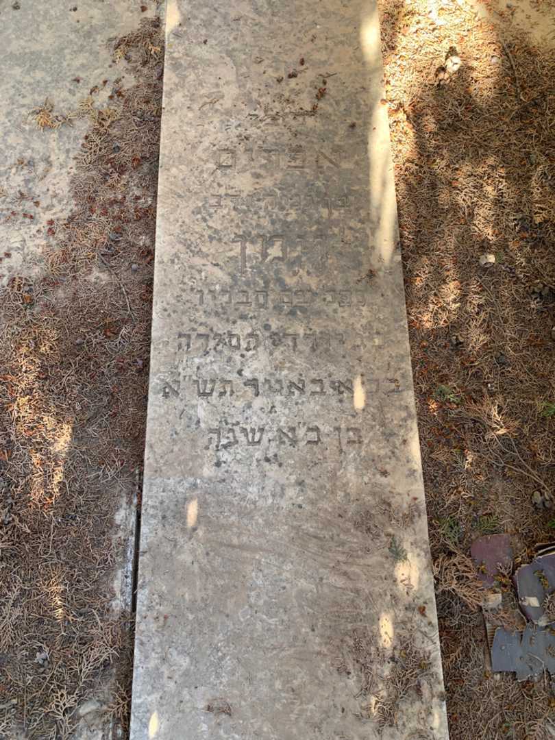 קברו של דב ברל וימן. תמונה 2