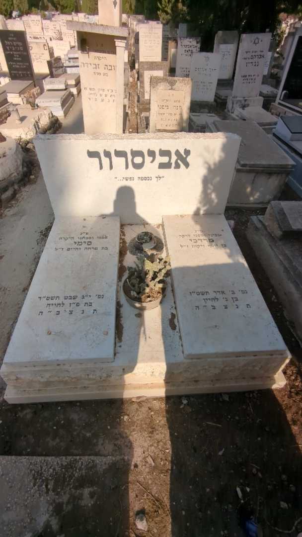קברו של סימי אביסרור. תמונה 2