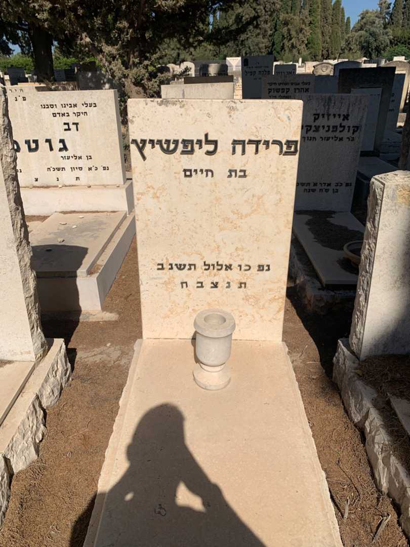 קברו של פרידה ליפשיץ