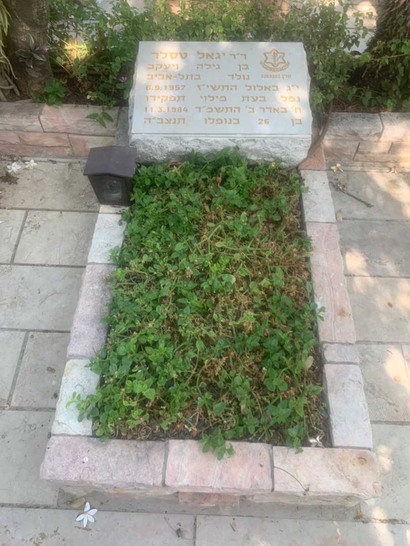 קברו של יגאל טסלר