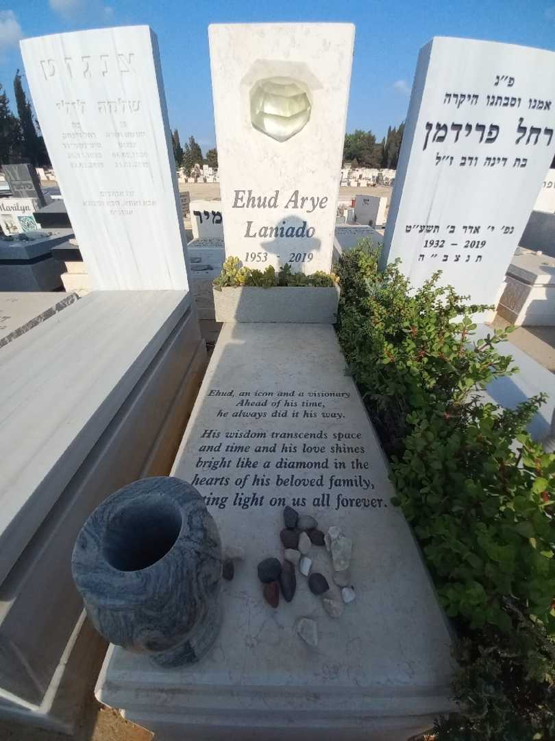 קברו של אהוד אריה לניאדו