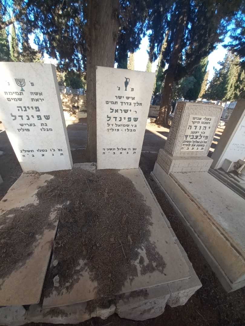 קברו של ישראל שפינדל. תמונה 1