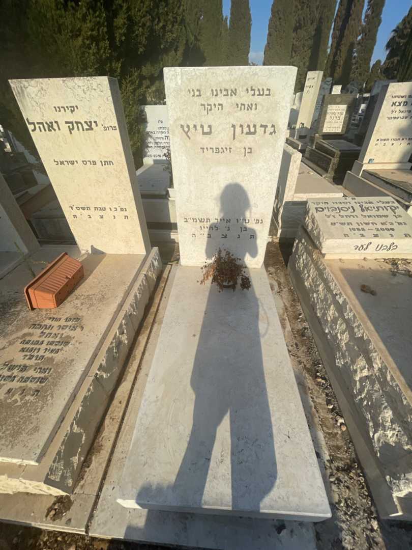 קברו של גדעון טיץ