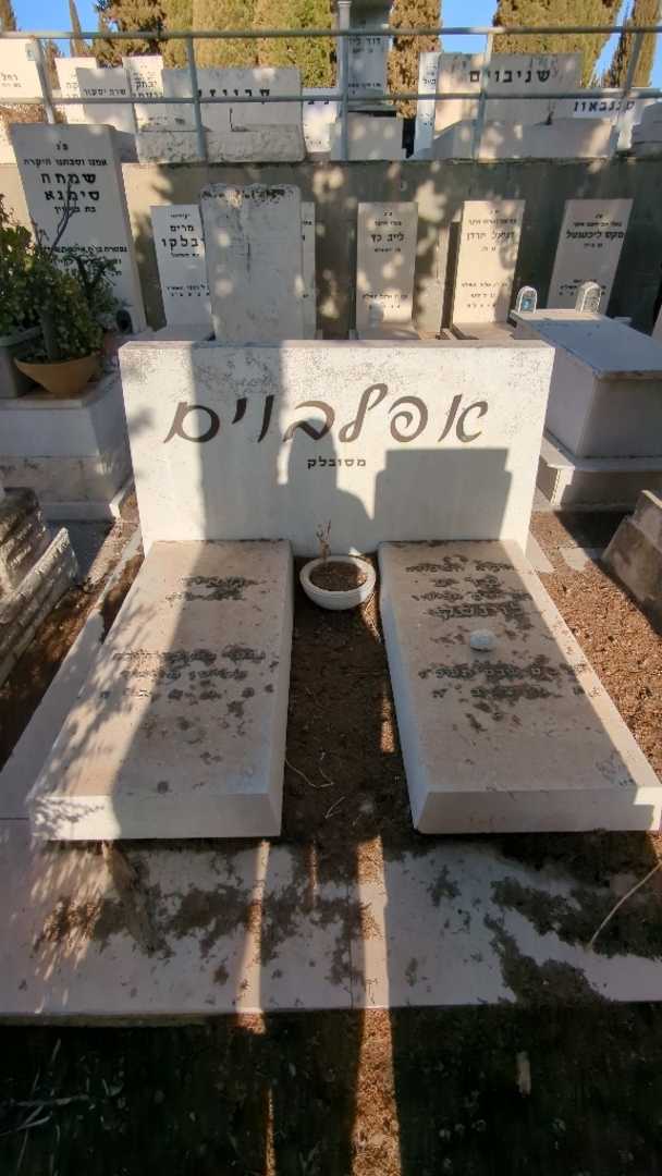 קברו של חיים אליעזר "אפלבוים" לוינסקי. תמונה 1