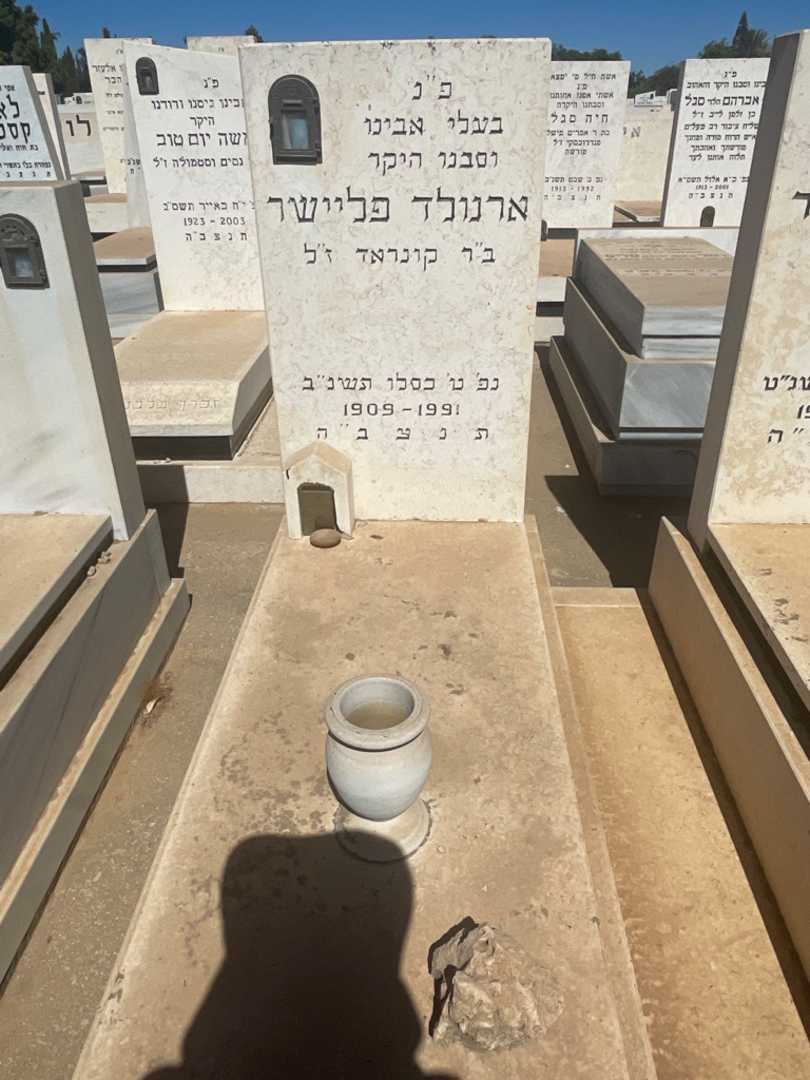 קברו של ארנולד פליישר. תמונה 2