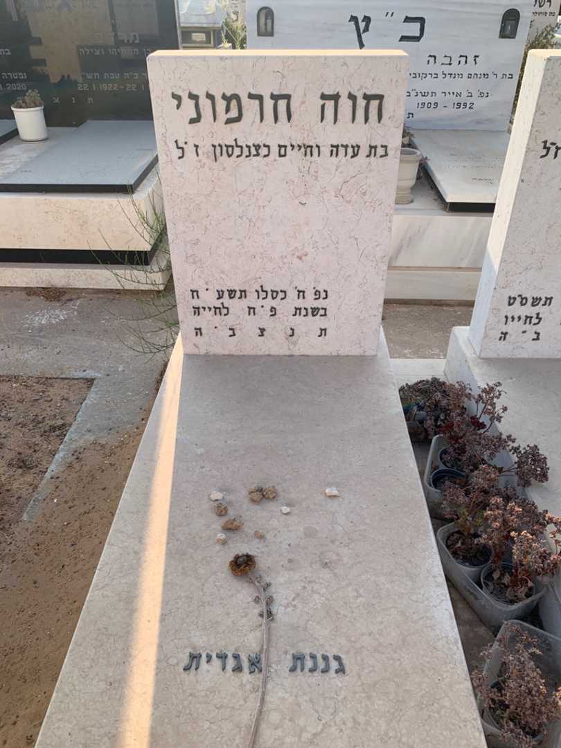 קברו של חוה חרמוני. תמונה 2