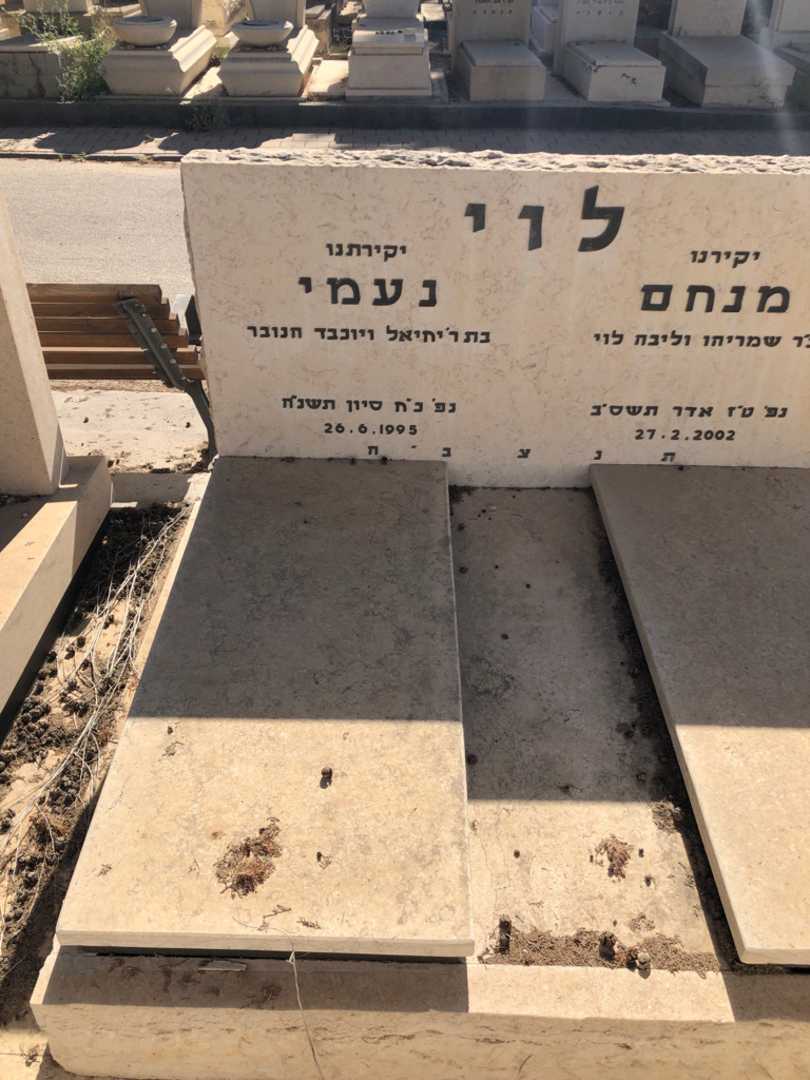קברו של נעמי לוי. תמונה 1