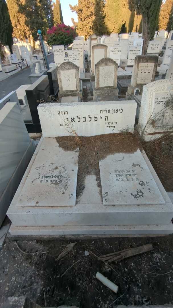 קברו של ליאון אריה הימלבלאו. תמונה 1