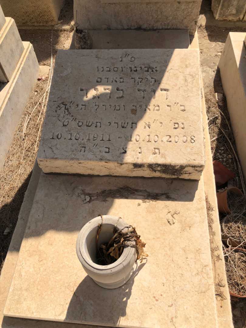 קברו של דוד ברגר. תמונה 2