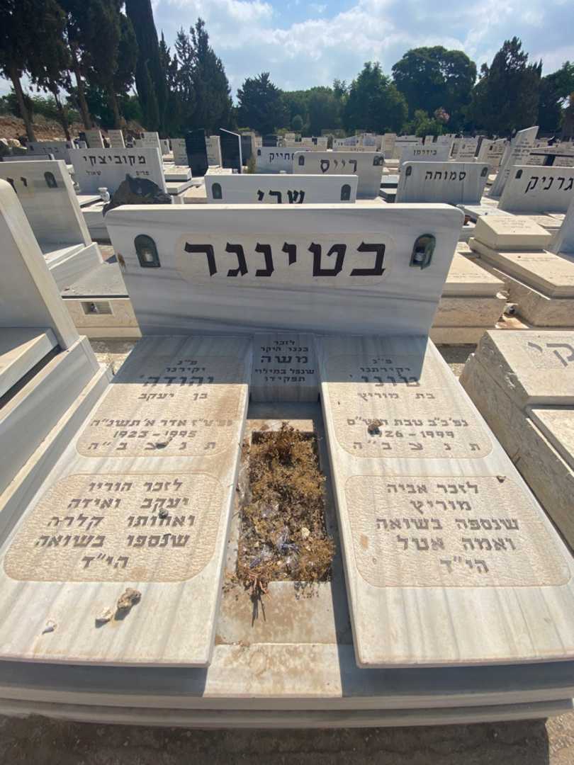 קברו של יהודה בטינגר. תמונה 2
