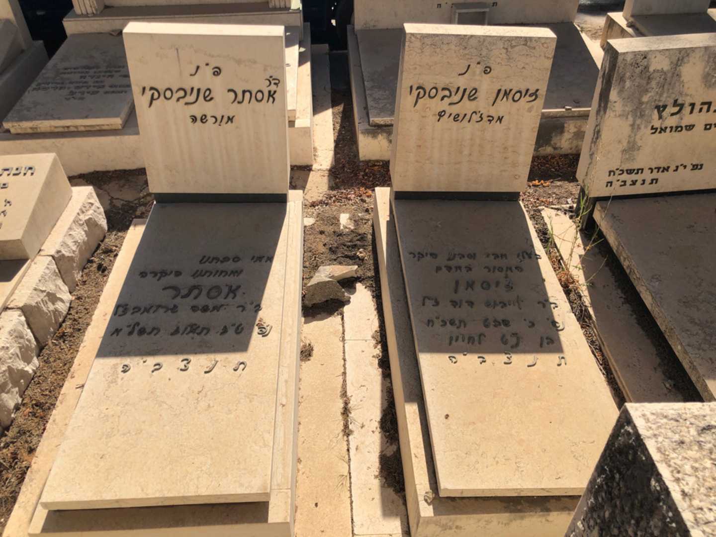 קברו של זיסמן שניבסקי. תמונה 2