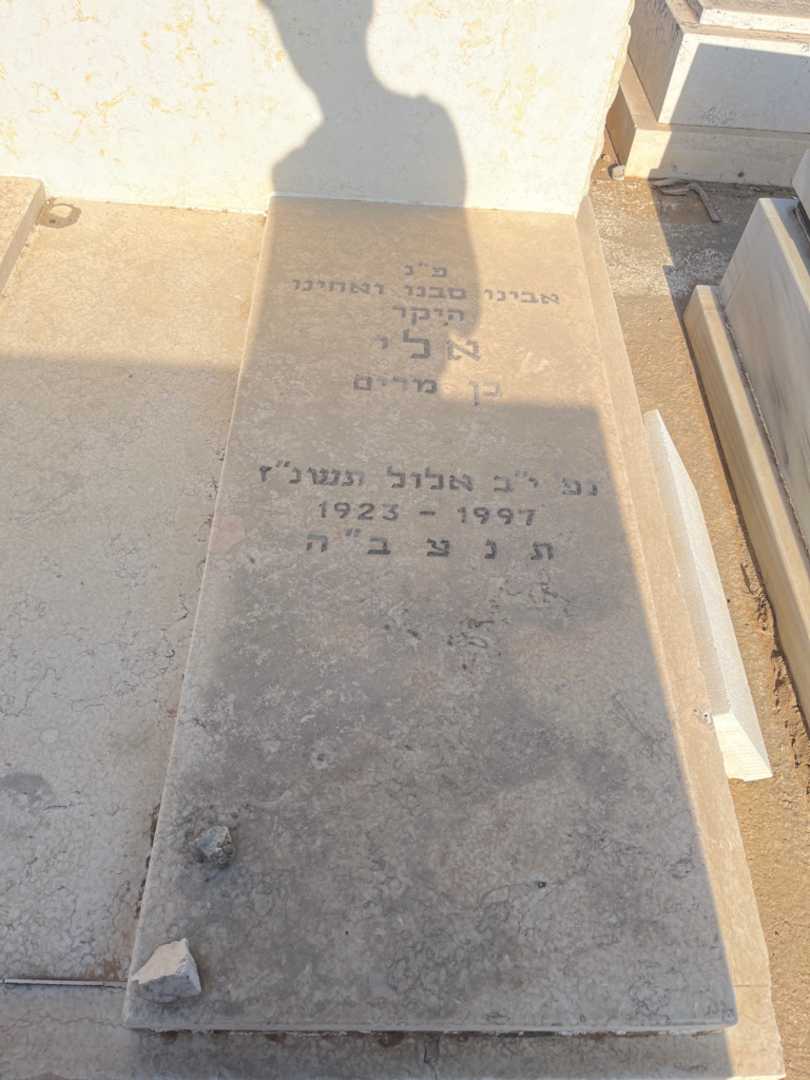 קברו של אלי קנטי. תמונה 1
