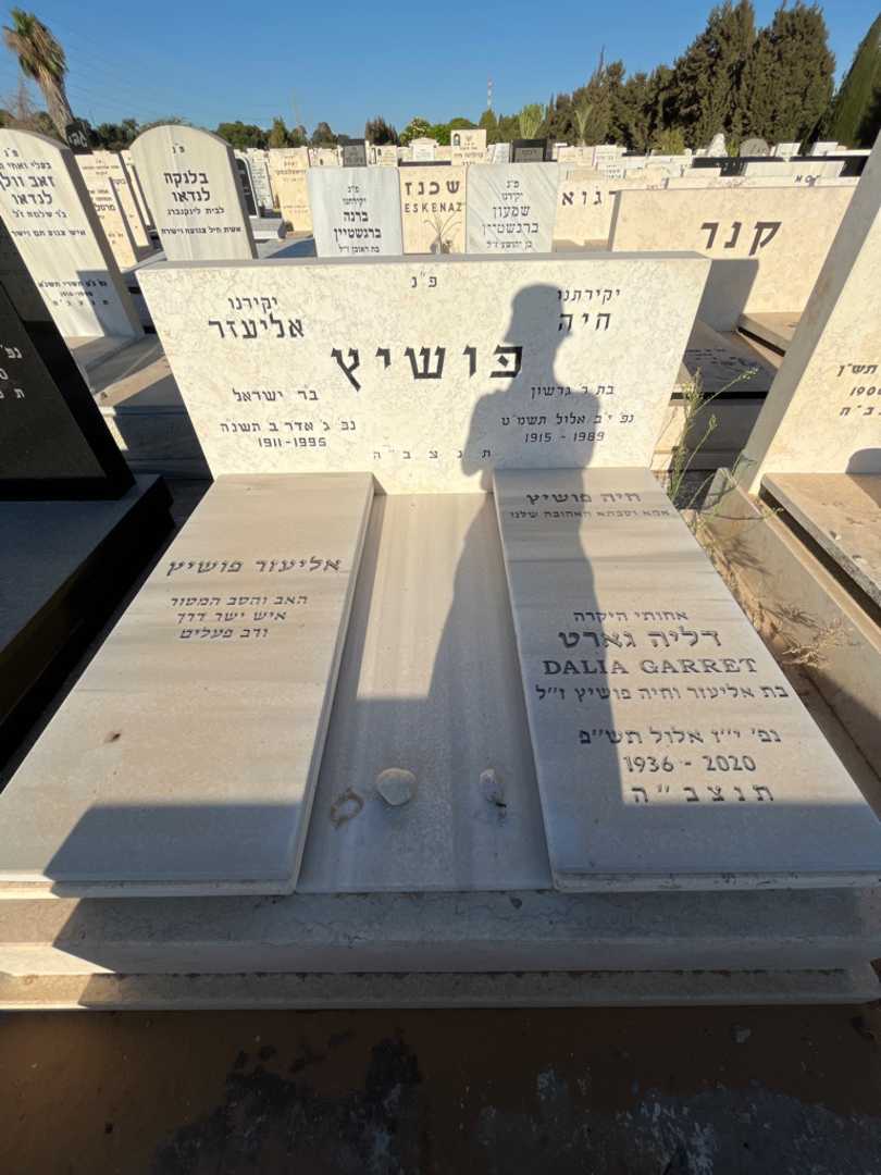 קברו של דליה גארט. תמונה 2