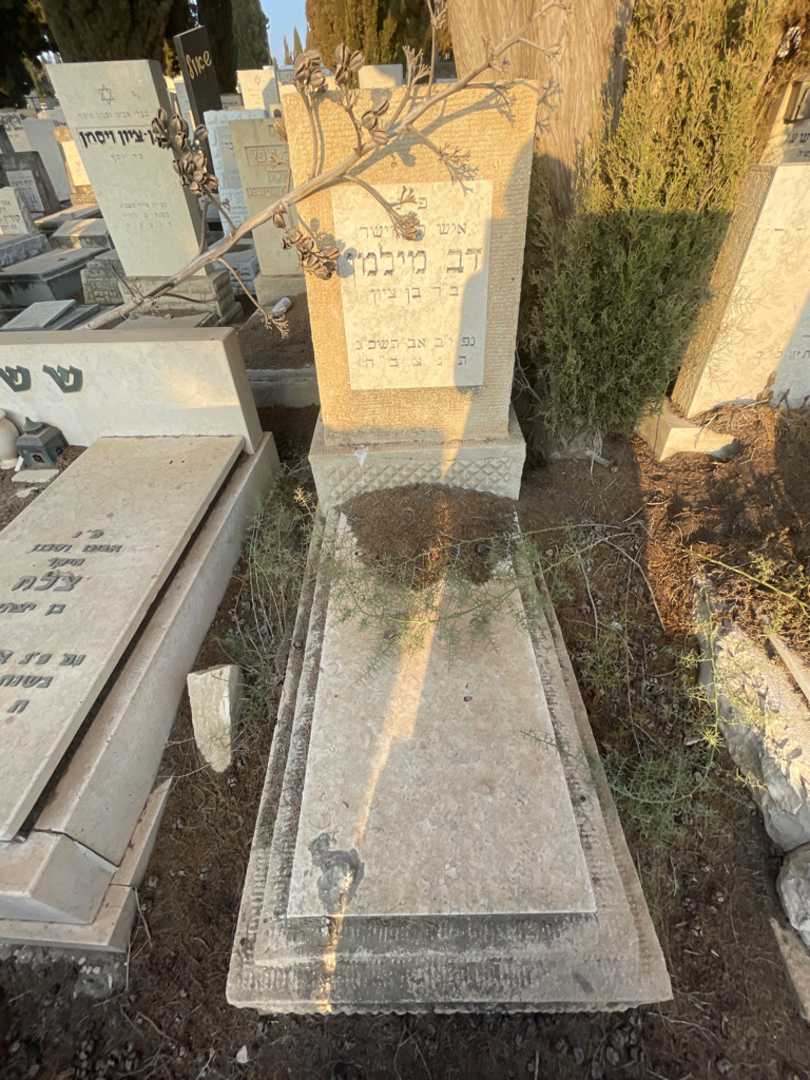 קברו של דב מילמן