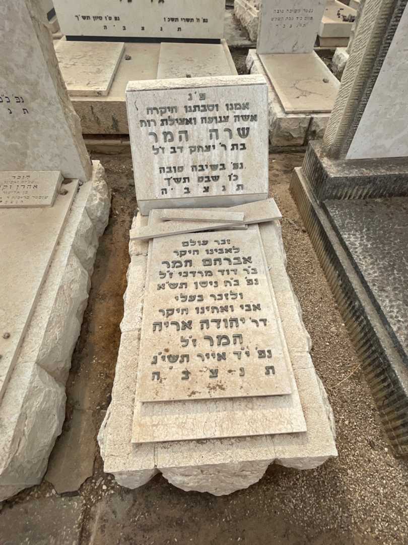 קברו של אברהם המר