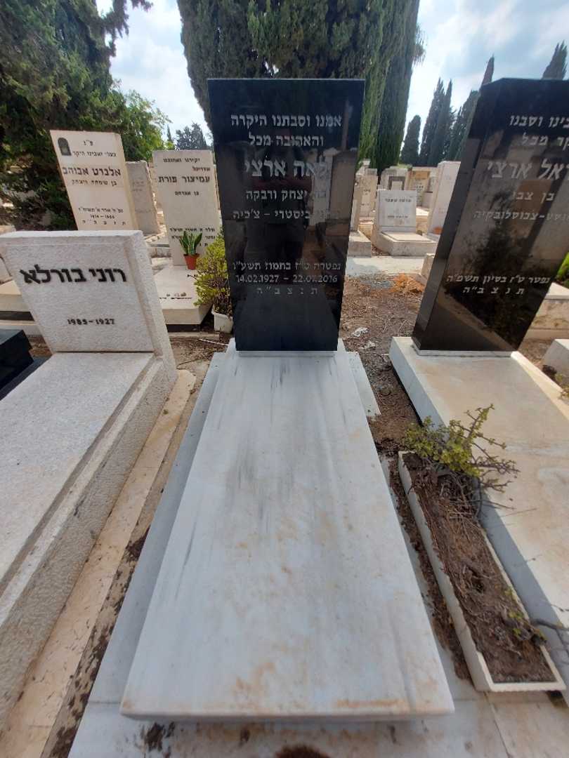 קברו של לאה ארצי. תמונה 1